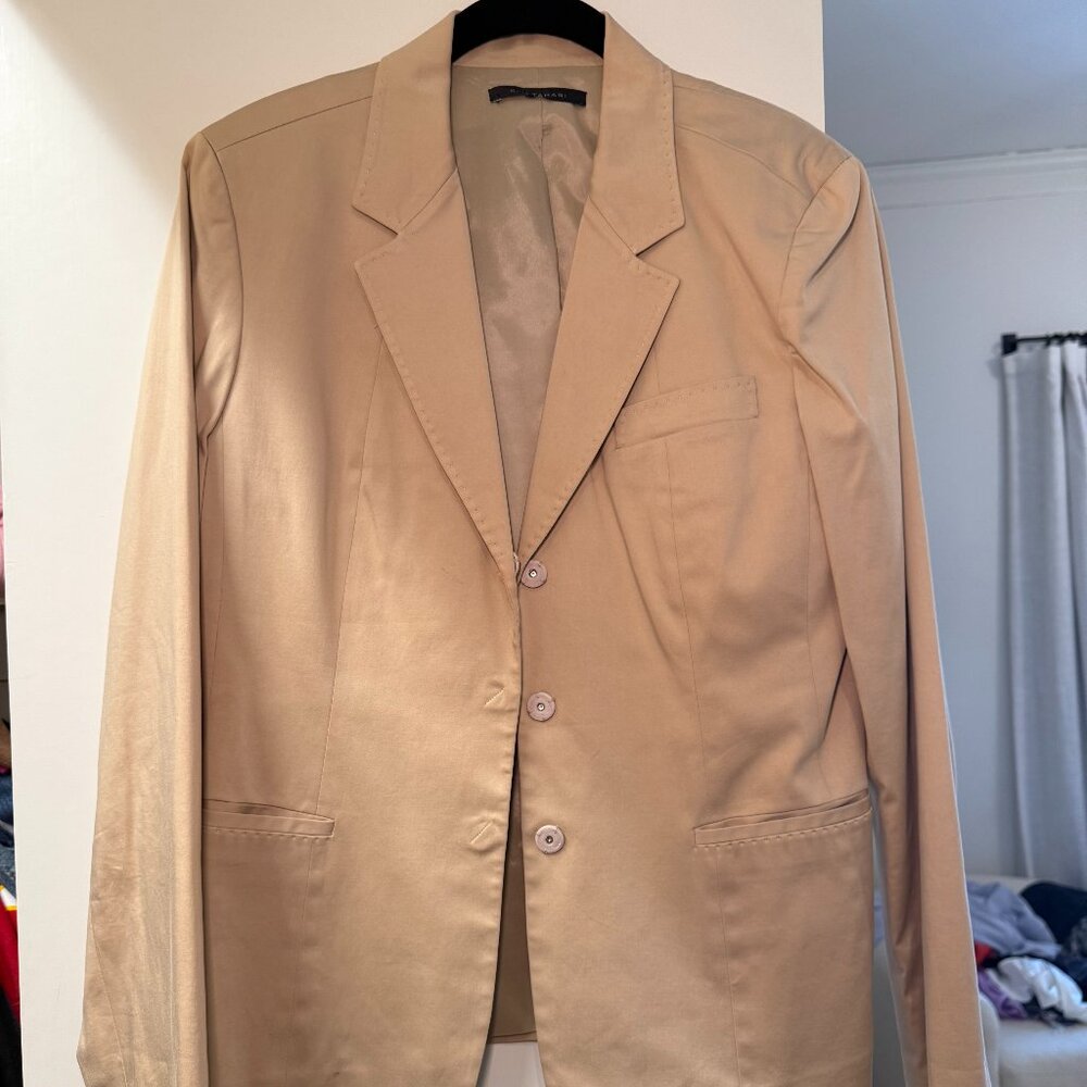 Elie Tahari Tan Blazer